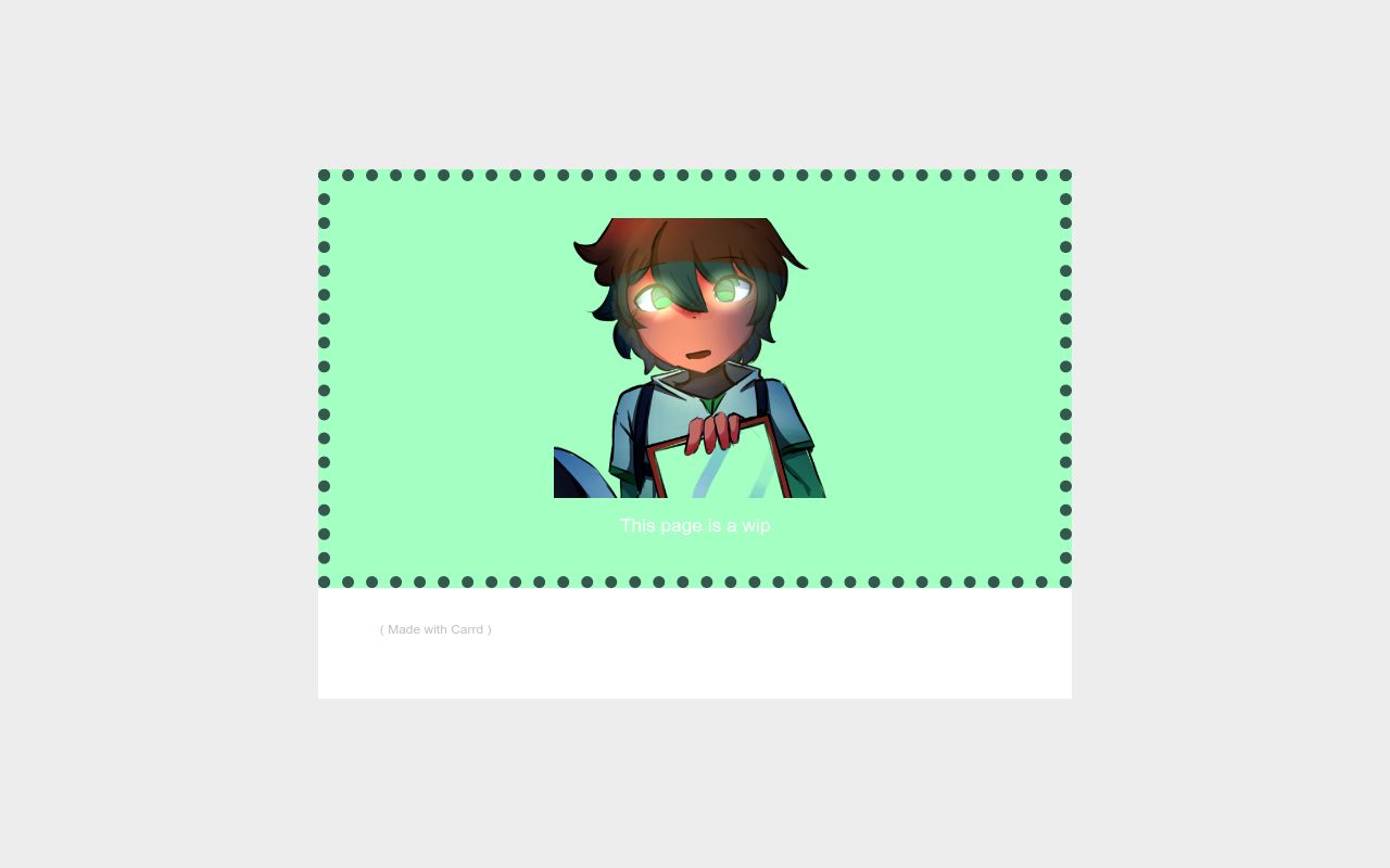 Carrd profile picture for @pitfalls